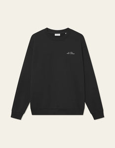 LES DEUX Crew Sweatshirt Black
