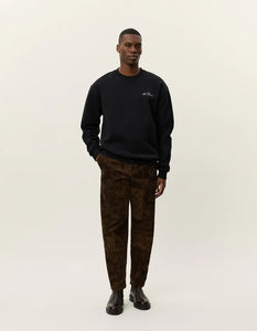 LES DEUX Crew Sweatshirt Black