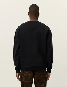 LES DEUX Crew Sweatshirt Black