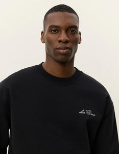 LES DEUX Crew Sweatshirt Black