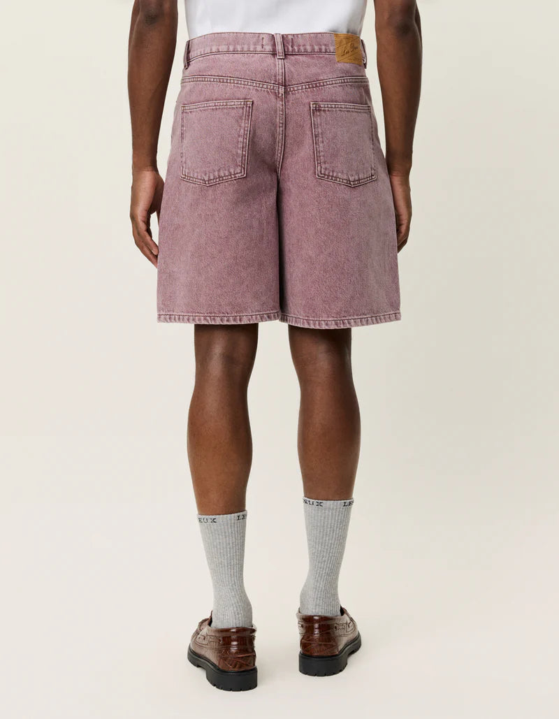 LES DEUX Ryder Light Pink Denim Shorts Light Pink