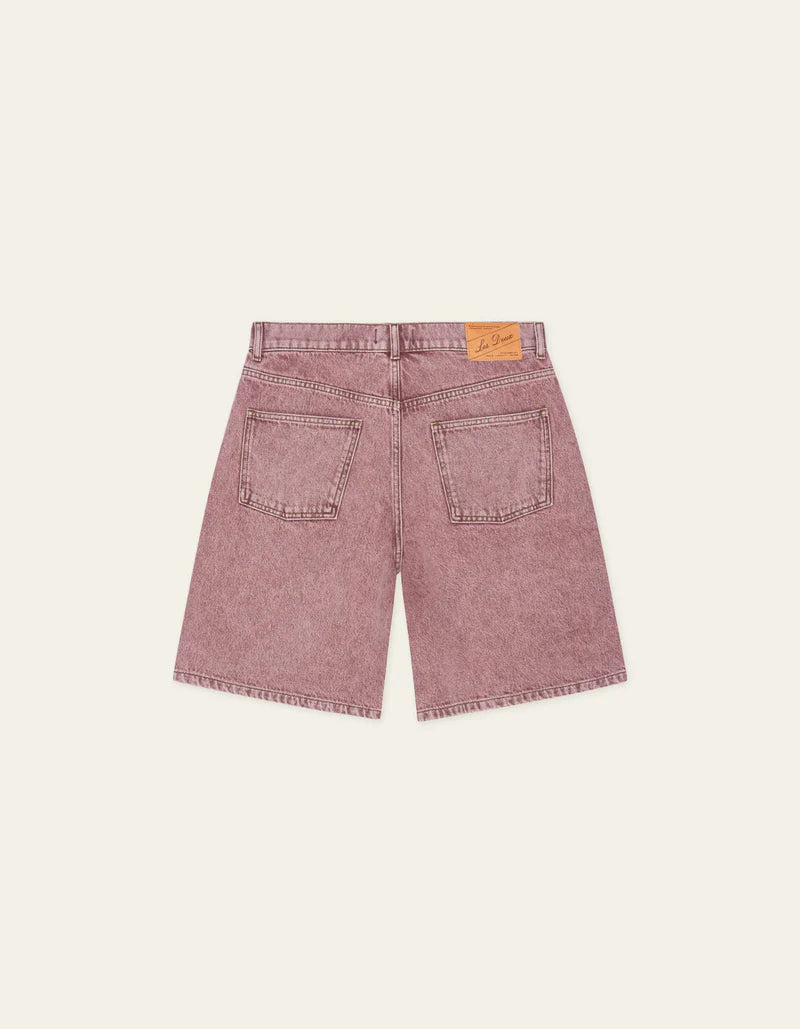LES DEUX Ryder Light Pink Denim Shorts Light Pink