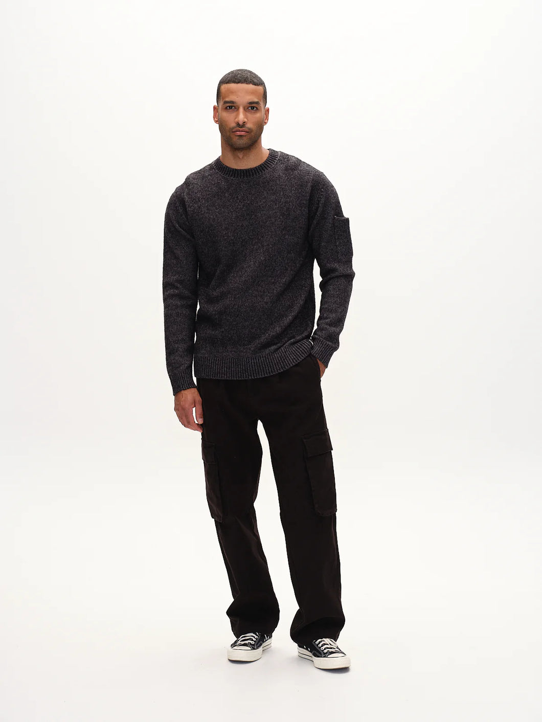 GABBA LUCA LS Grey Mel.