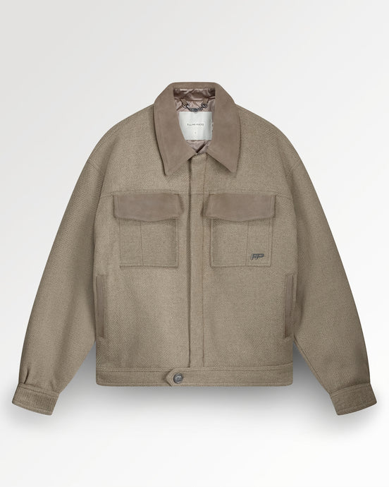 FILLING PIECES BOX JACKET VARSITY  Atmosphere