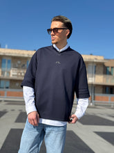 Afbeelding in Gallery-weergave laden, J.LINDEBERG MILOS JERSEY MESH TEE Navy