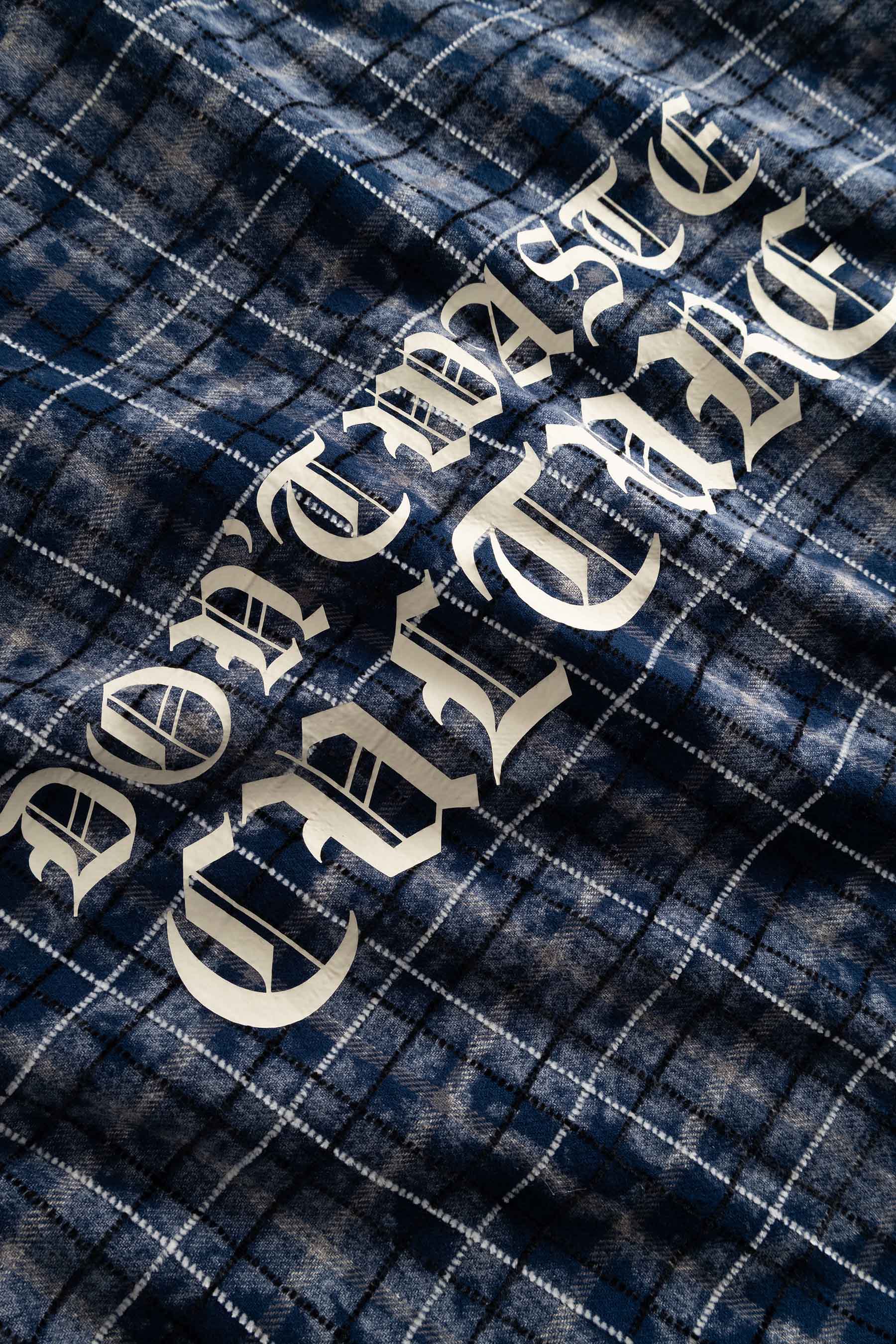 DON’T WASTE CULTURE LEVI OVERSHIRT | BLUE
