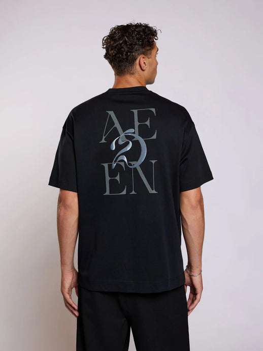 AEDEN MOURINO TEE | Black