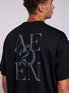 AEDEN MOURINO TEE | Black