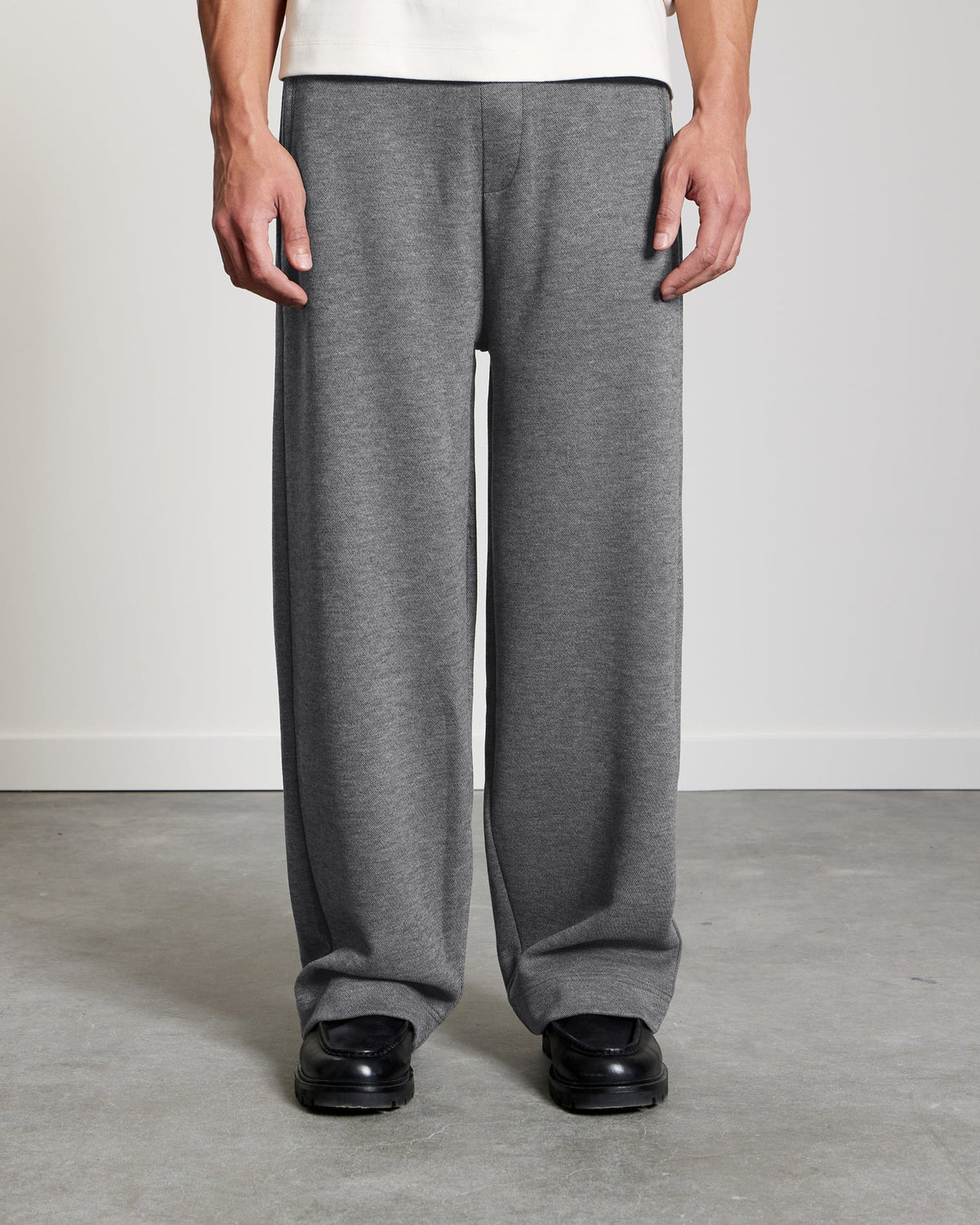 AEDEN MUSK PANTS | DARK GREY MELANGE