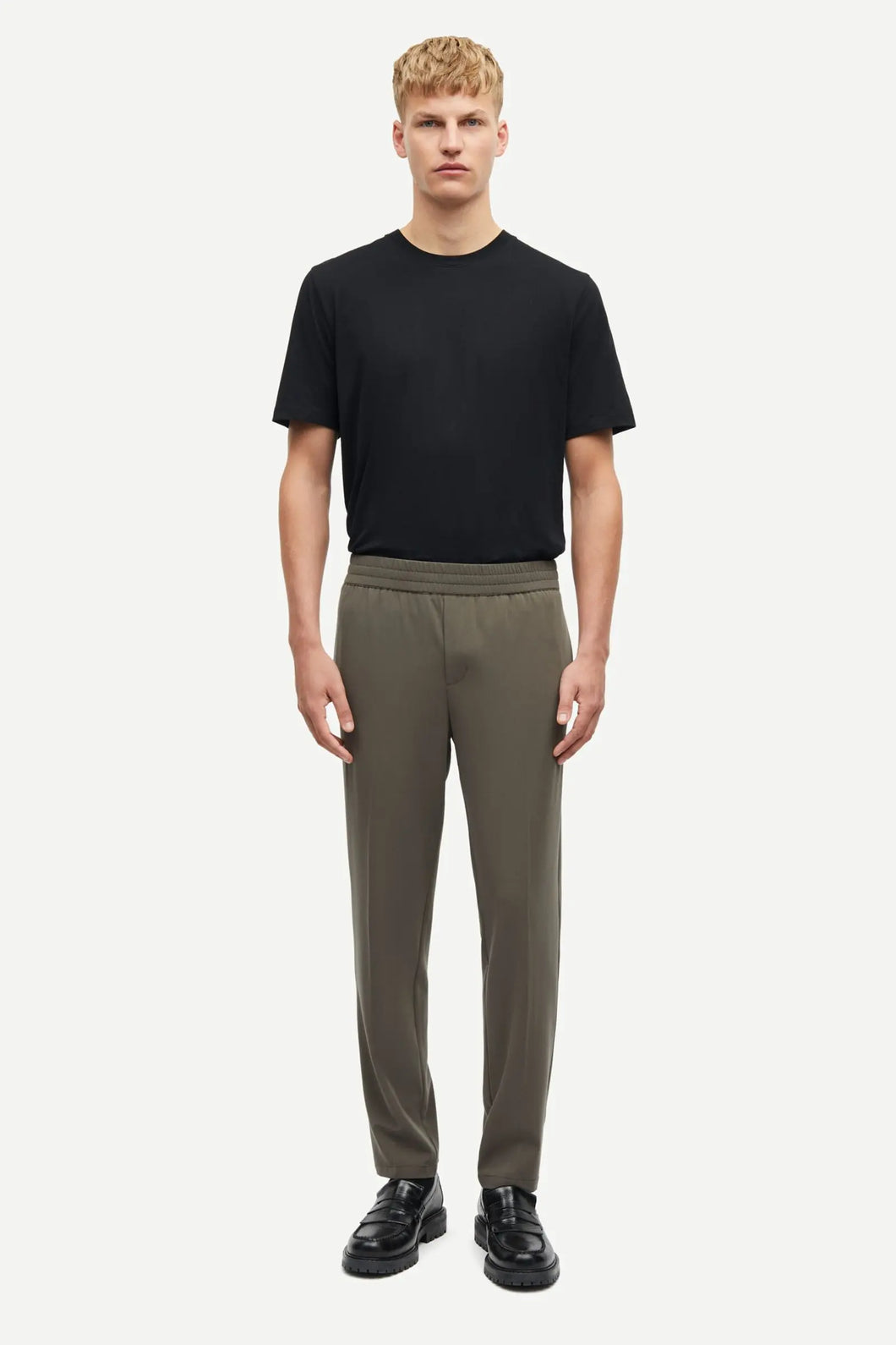 SAMSOE SAMSOE SMITHY TROUSERS 10931 Beluga