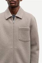 Afbeelding in Gallery-weergave laden, SAMSOE SAMSOE HANNES FULL ZIP 14612 Elephant Skin