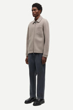 Afbeelding in Gallery-weergave laden, SAMSOE SAMSOE HANNES FULL ZIP 14612 Elephant Skin