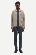 Afbeelding in Gallery-weergave laden, SAMSOE SAMSOE HANNES FULL ZIP 14612 Elephant Skin