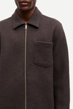 Afbeelding in Gallery-weergave laden, SAMSOE SAMSOE HANNES FULL ZIP 14612 | TURKISH COFFEE