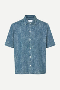SAMSOE SAMSOE SAAYO X SHIRT 15240 Washed Denim
