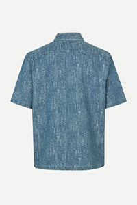SAMSOE SAMSOE SAAYO X SHIRT 15240 Washed Denim