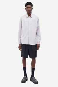 SAMSOE SAMSOE SADAMON J SHIRT 13072 Orchid haze st.