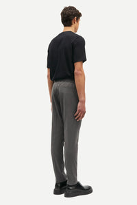 SAMSOE SAMSOE SASMITHY TROUSERS 15346 Dark Grey Mel.
