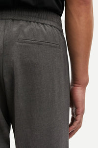 SAMSOE SAMSOE SASMITHY TROUSERS 15346 Dark Grey Mel.