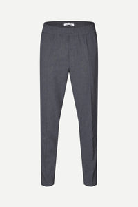 SAMSOE SAMSOE SASMITHY TROUSERS 15346 Dark Grey Mel.