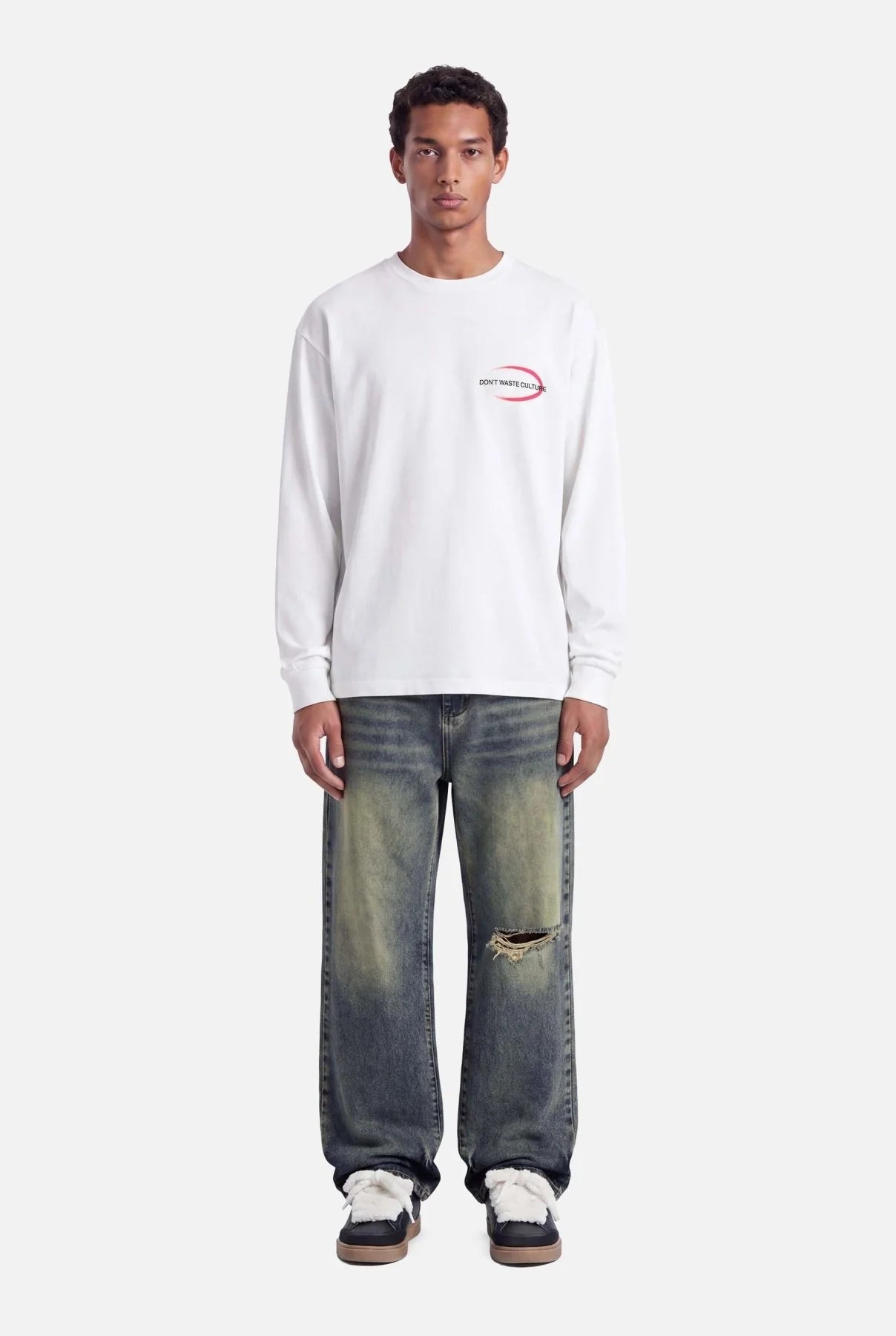 DON’T WASTE CULTURE TAVI LONGSLEEVE | OFF-WHITE