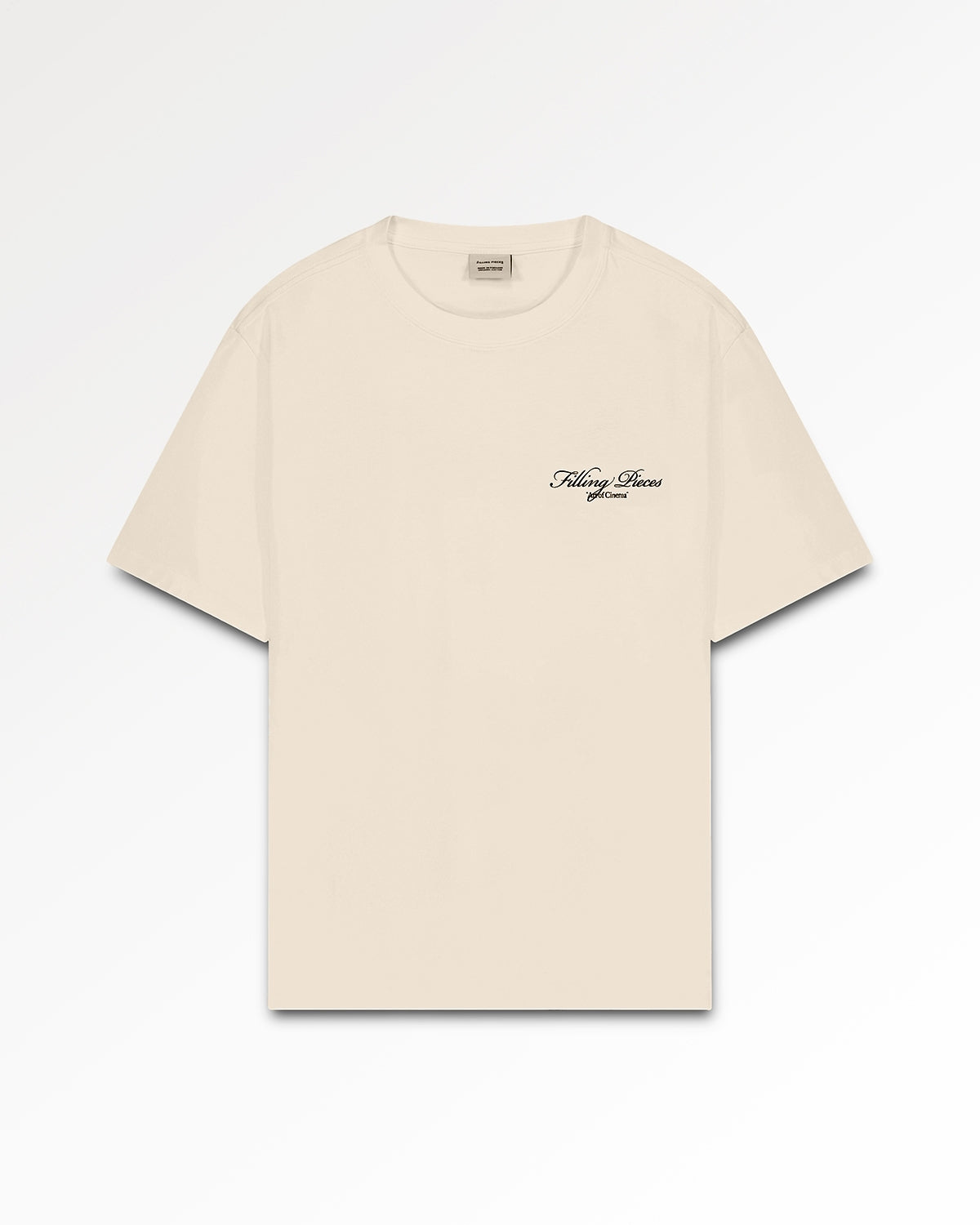 FILLING PIECES T-SHIRT CINEMA Antique White