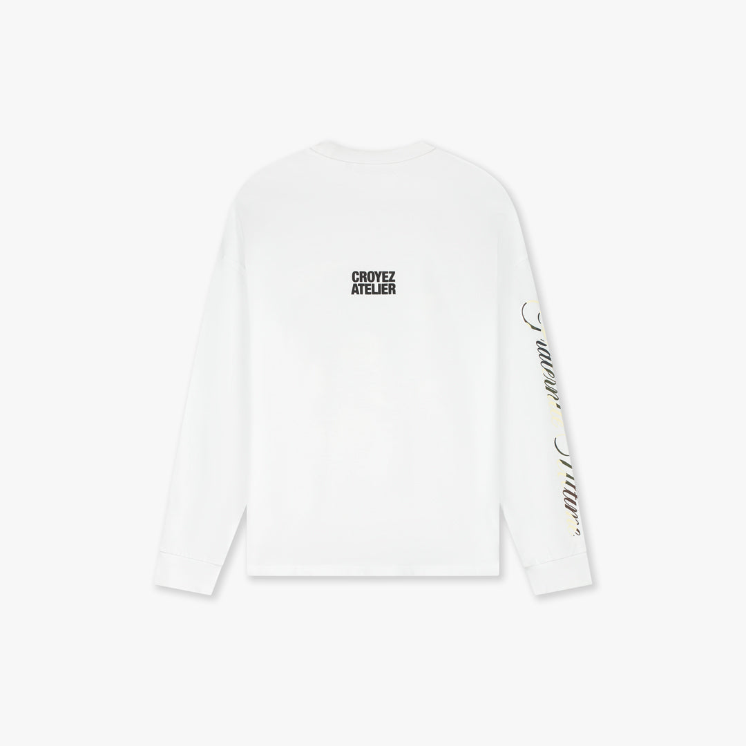 Croyez Camo Longsleeve | WHITE
