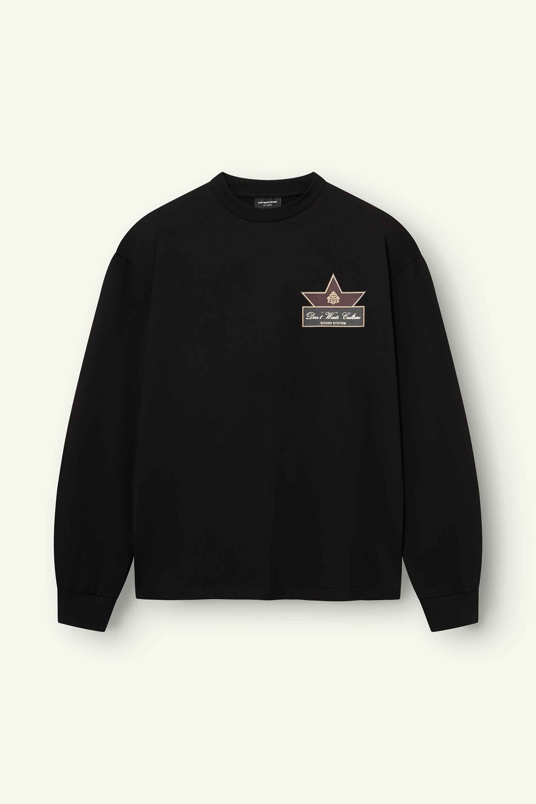 DON’T WASTE CULTURE OREL LONGSLEEVE | BLACK