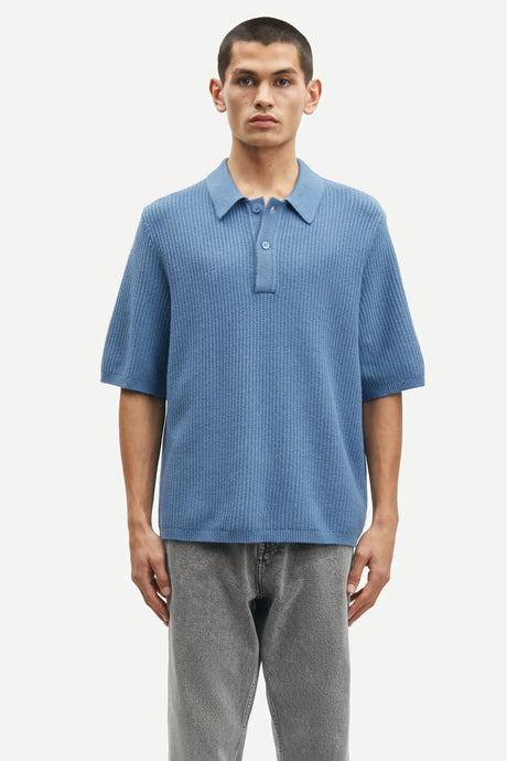 SAMSOE SAMSOE SADEM POLO 10490 Coronet Blue