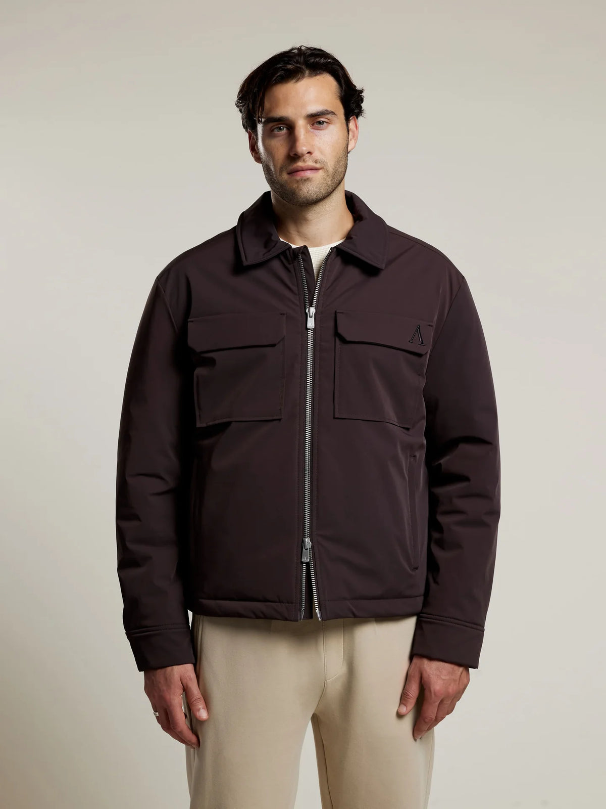 AEDEN NIKLAS JACKET | GANACHE