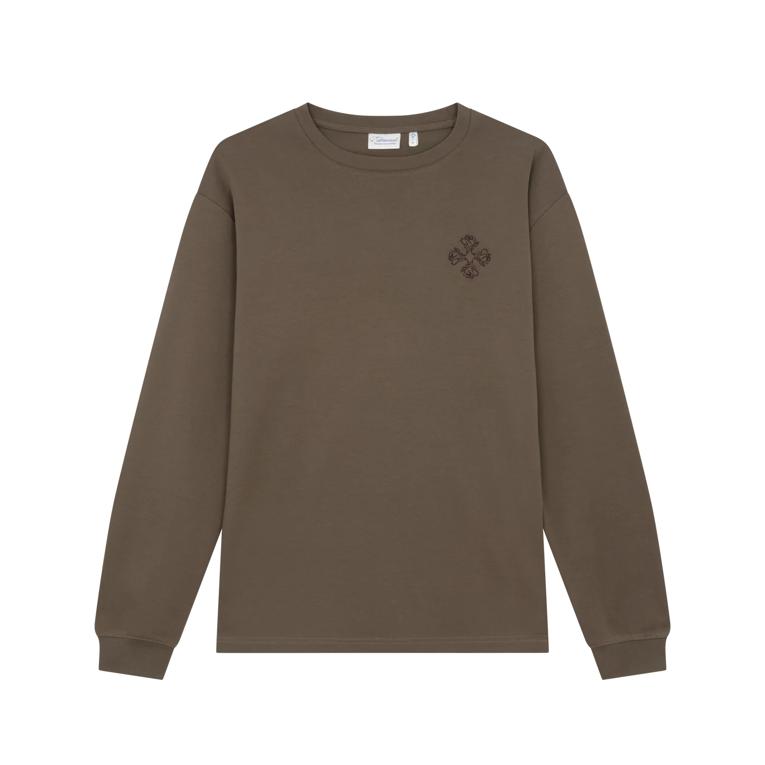 EDMONDS Rose logo longsleeve - Brown