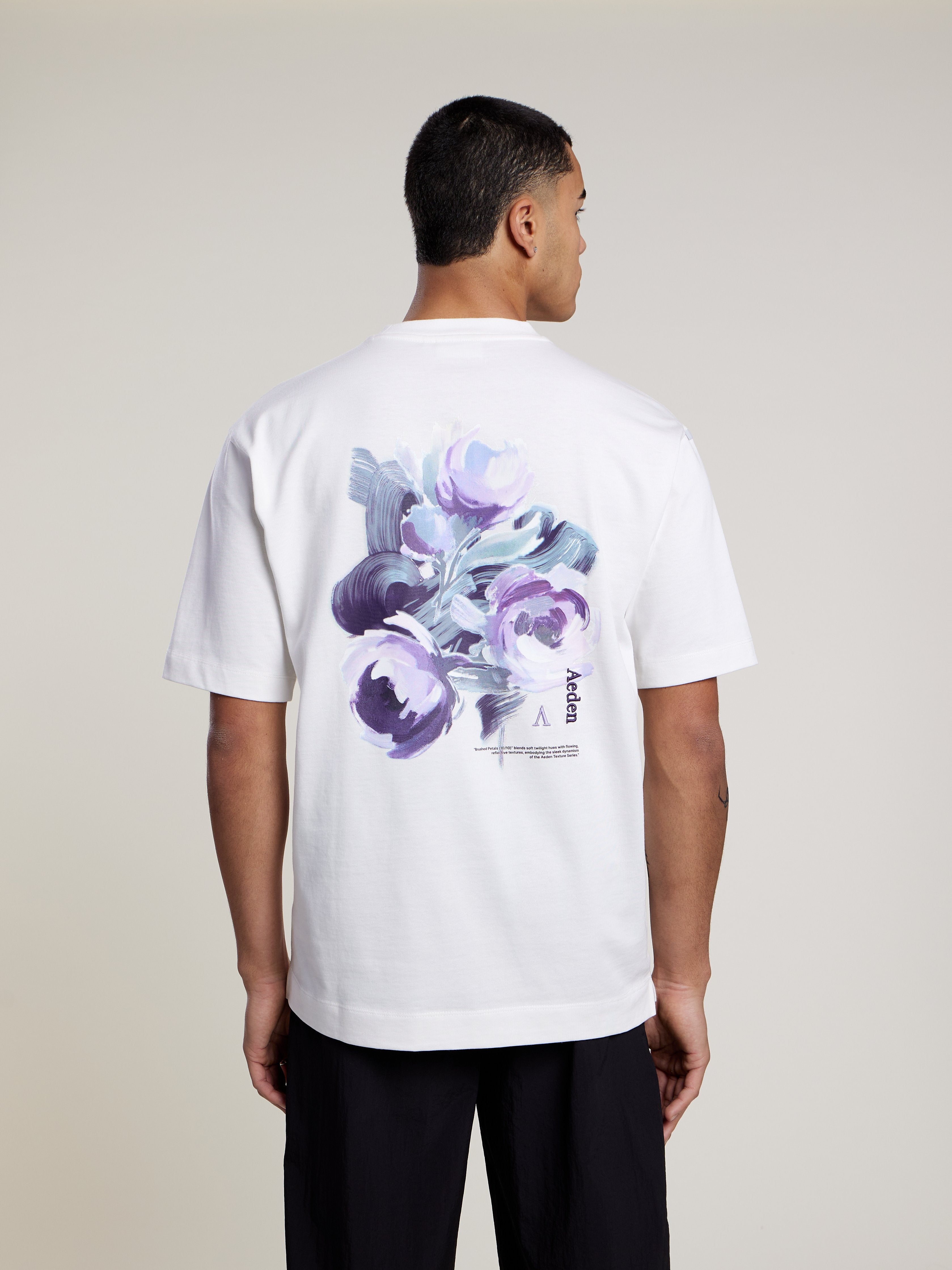 AEDEN FIORAN TEE | OFF WHITE