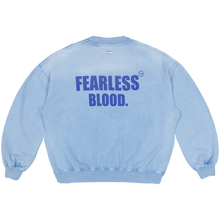 Afbeelding in Gallery-weergave laden, FEARLESS BLOOD LEADER CLUB CREWNECK Dusk Blue