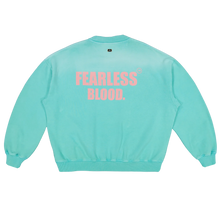 Afbeelding in Gallery-weergave laden, FEARLESS BLOOD LEADER CLUB CREWNECK Fearless Turquoise