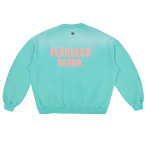 FEARLESS BLOOD LEADER CLUB CREWNECK Fearless Turquoise