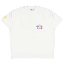 Afbeelding in Gallery-weergave laden, FEARLESS BLOOD CROSS TEE Real White