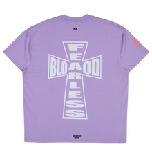 Afbeelding in Gallery-weergave laden, FEARLESS BLOOD CROSS TEE Soft Lilac