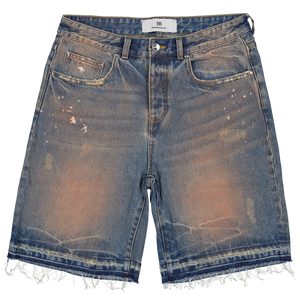 FEARLESS BLOOD DENIM SHORT Tinted Mid Blue