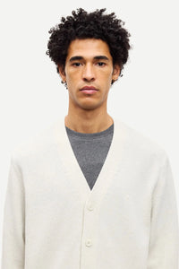 SAMSOE SAMSOE SAPATRIK CARDIGAN 132 | Silver Birch