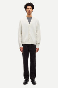 SAMSOE SAMSOE SAPATRIK CARDIGAN 132 | Silver Birch