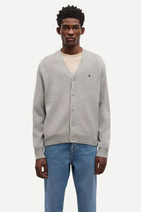 SAMSOE SAMSOE SAPATRIK CARDIGAN 132 | Grey Melange