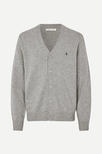 SAMSOE SAMSOE SAPATRIK CARDIGAN 132 | Grey Melange