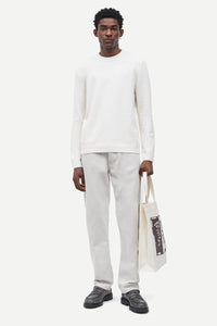 SAMSOE SAMSOE SANINO SWEATER 15179 Clear Cream