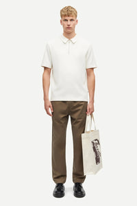 SAMSOE SAMSOE SAOLLI HZ POLO 15513 Clear Cream