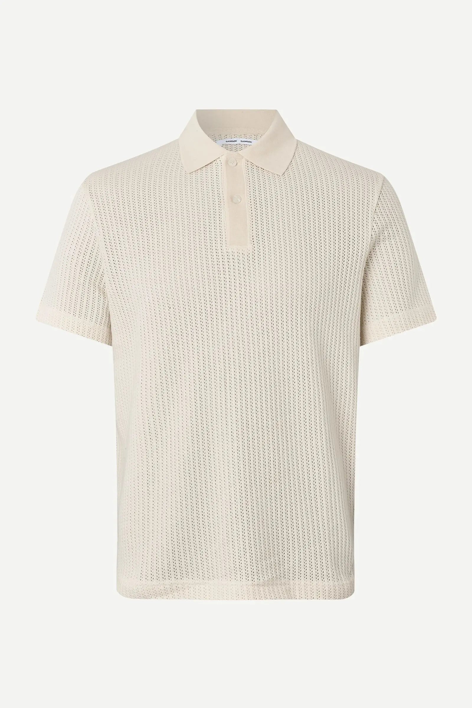 SAMSOE SAMSOE SAJASE POLO 15514 Clear Cream