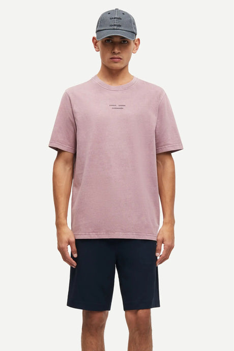 SAMSOE SAMSOE SAMARCUS T-SHIRT 15489 Grape Shake