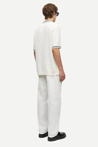 SAMSOE SAMSOE SAPEDRO POLO 15628 Clear Cream