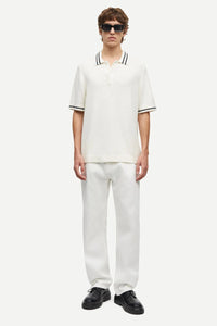 SAMSOE SAMSOE SAPEDRO POLO 15628 Clear Cream