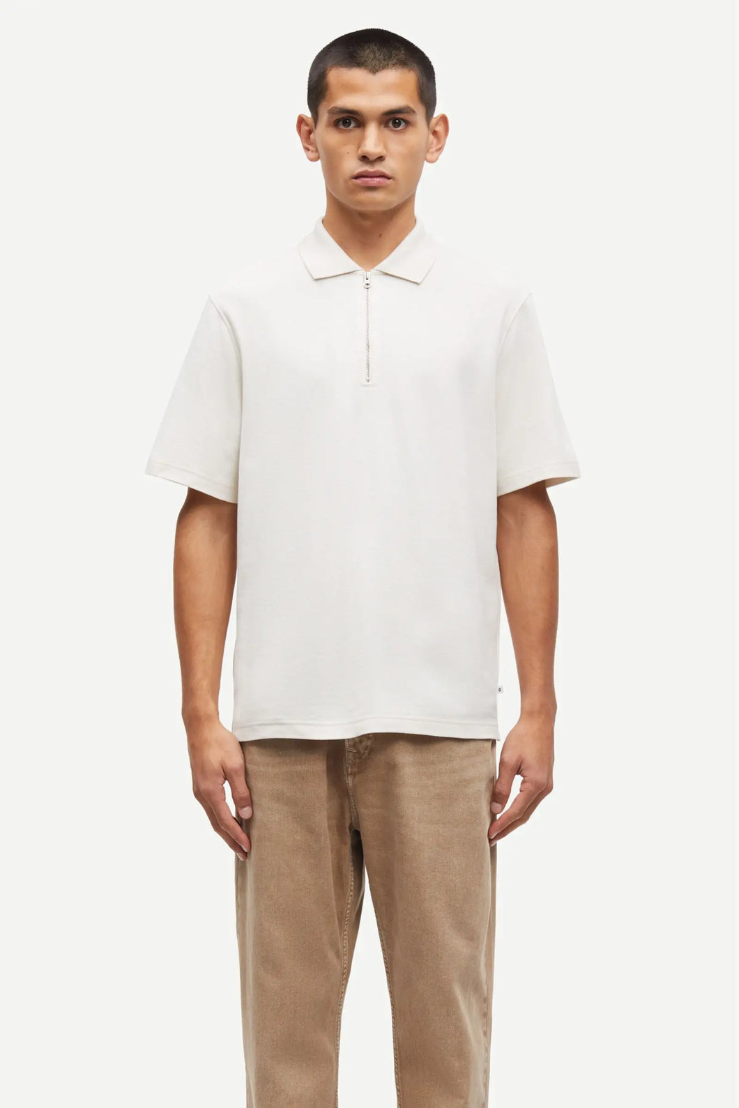 SAMSOE SAMSOE SAMAC HZ POLO 15671 Clear Cream