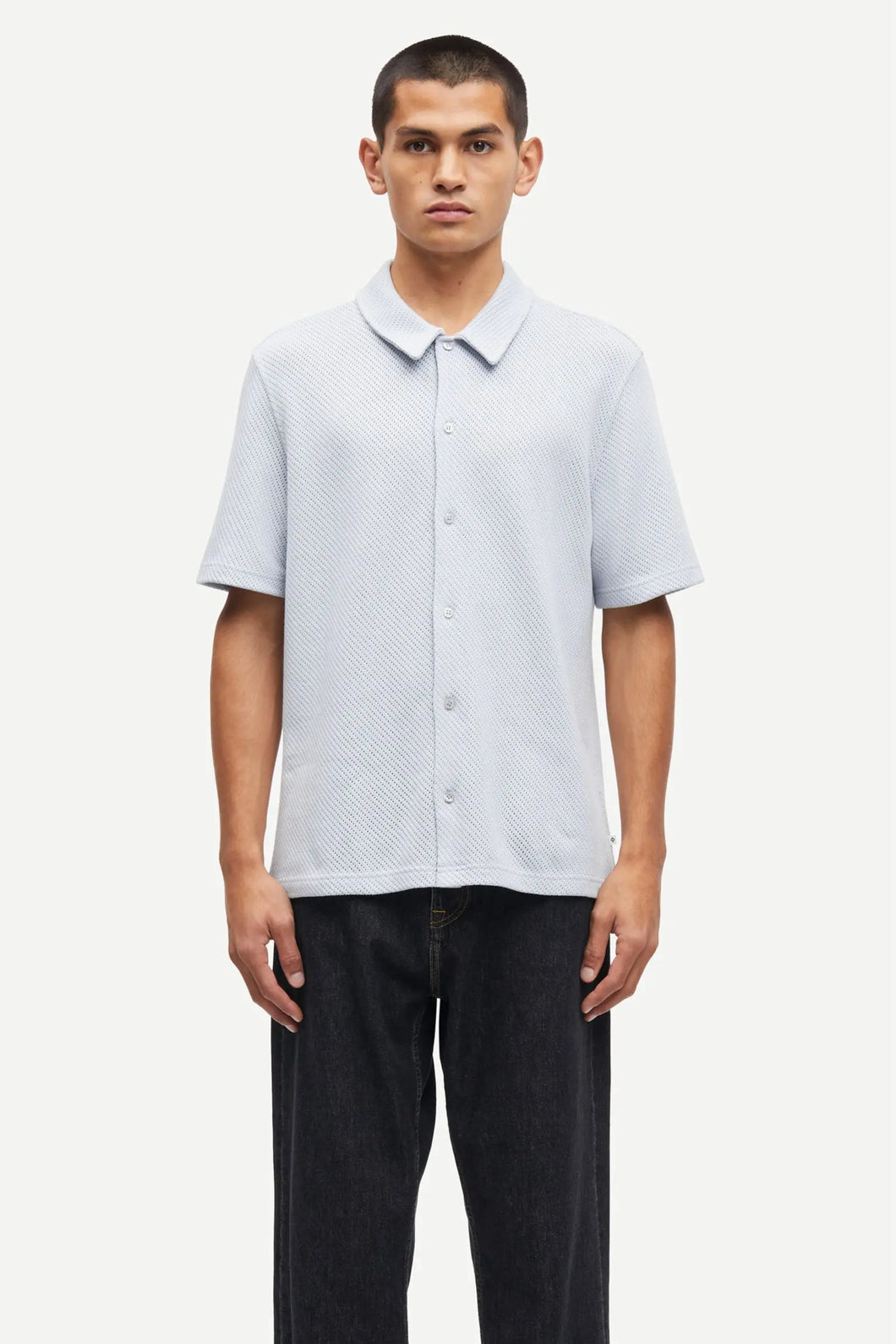 SAMSOE SAMSOE SAKVISTBRO SHIRT 15323 Gray Dawn